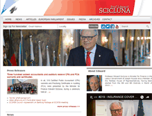 Tablet Screenshot of edwardscicluna.com